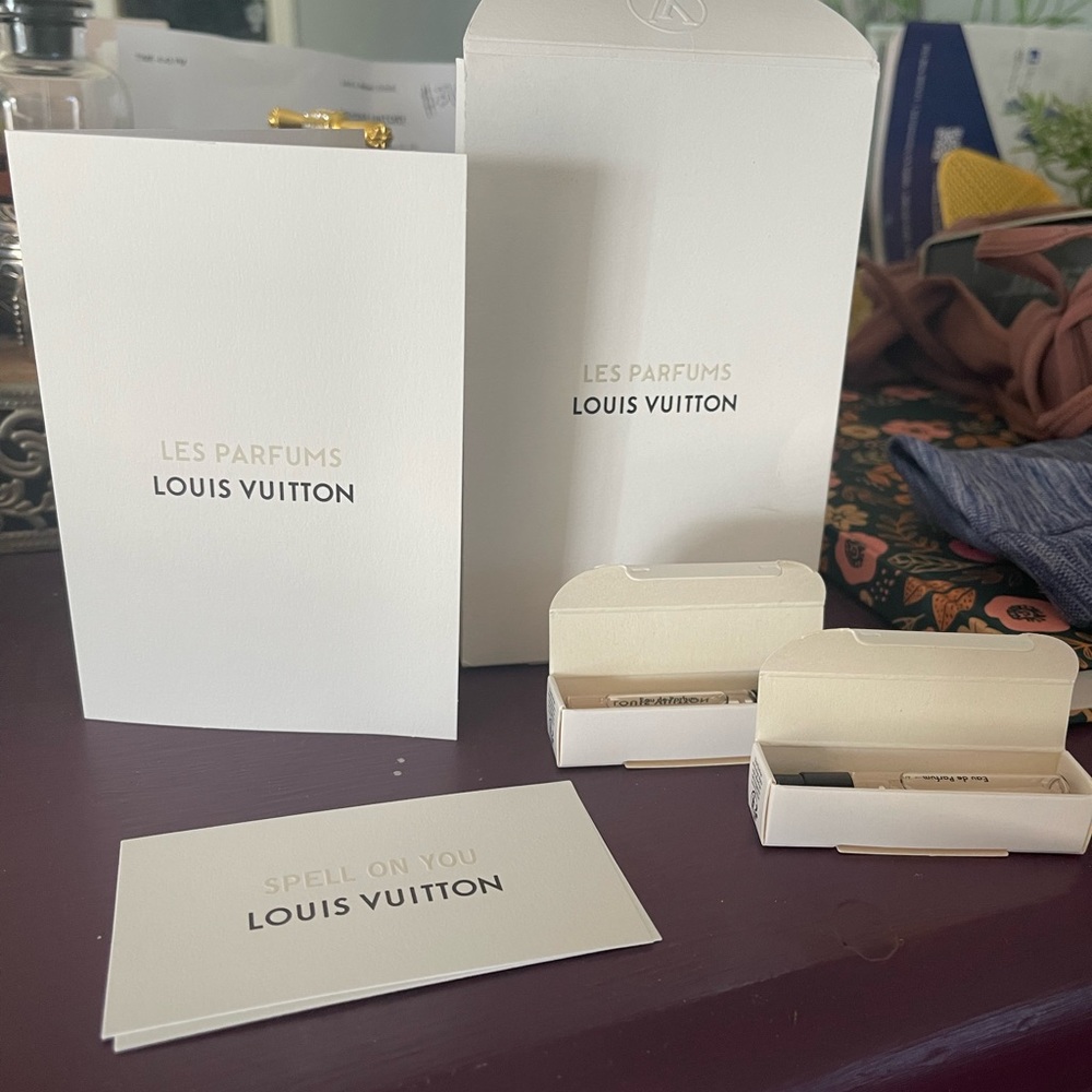 Louis Vuitton spell on you perfume samples